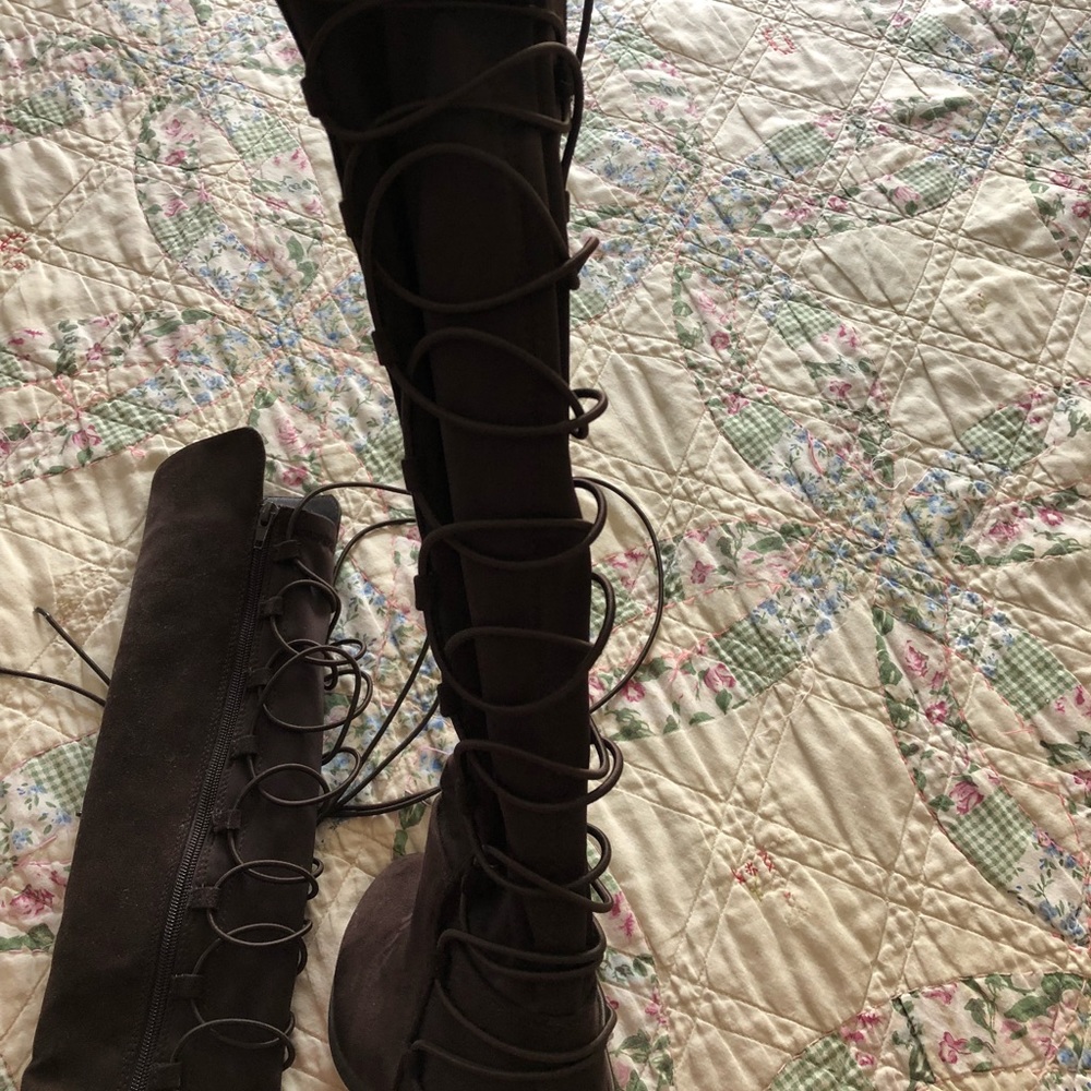 Knee high boots
